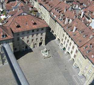 Piazza centrale dall'alto