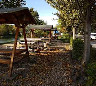 Schöne Aussicht zur Kanalpromenade