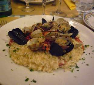 Risotto mit Meeeresfrüchte