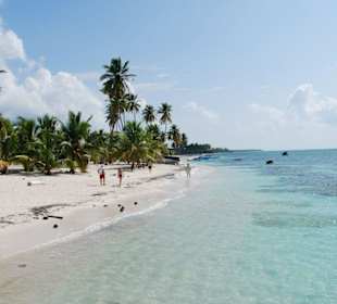 Strand auf Saona