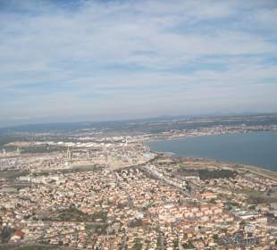 Marseille im Landeanflug