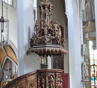 Die Zürn-Kanzel der Pfarrkirche St. Jakob