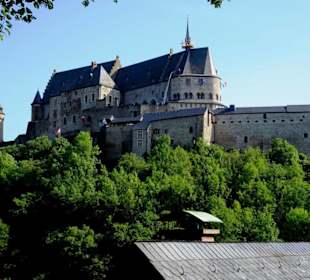 Blick auf das Château de Vianden