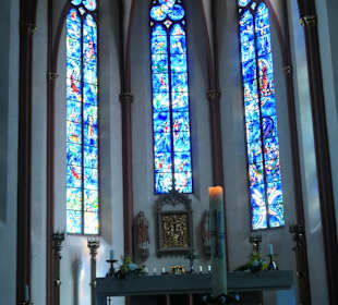 Die Chagall-Fenster in St. Stephan in Mainz