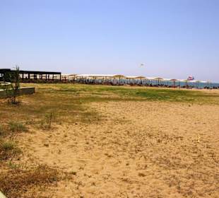 Evrenseki an der Promenade