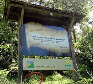 Eingangsbereich zur Plantage