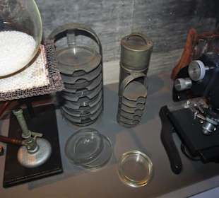 Im Hefelabor des Brauereimuseums