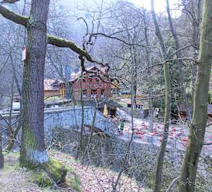 Im wildromantischen Bodetal