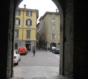 In der Altstadt Bergamos