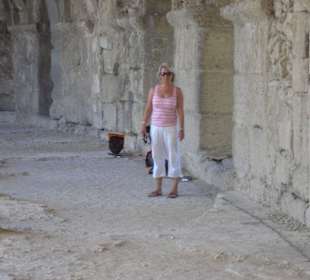 Säulengang im Aspendos Theater