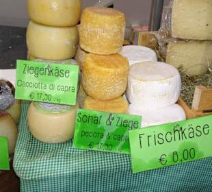 Rundgang über den Meraner Freitagsmarkt