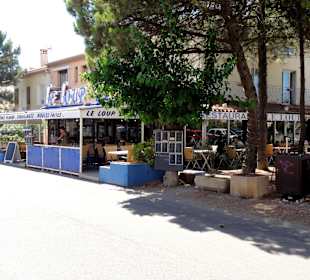 Das Restaurant von der Straßenseite