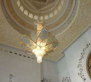 Sheikh Zayed Moschee in Abu Dhabi