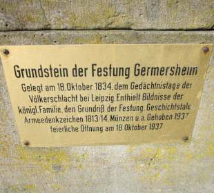 In der Festung Germersheim