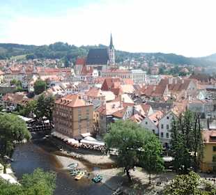 Вид на город с замка