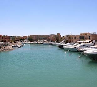 An der Marina von El Gouna