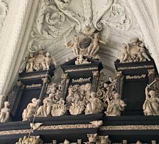 Südwand im Chorraum Detail