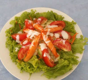 Krabbensalat - immer gut