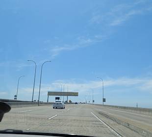 Fahrt von San Diego über die Brücke 