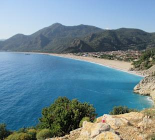 Blick auf die Bucht von Ölüdeniz