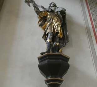 In der Kirche Mariä Himmelfahrt in Partenkirchen