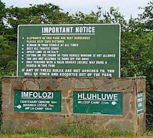 Empfehlenswert. Ausflug zum Hluhluwe-Tierpark