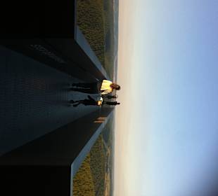 Der Steg der Wünsche - hier bringen Scherben Glück