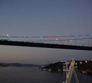 6Tag Durchfahrt durch den Bosporus