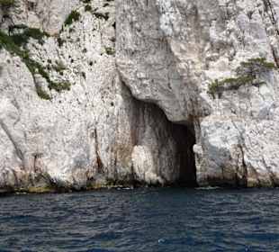Impressionen von der Bootsfahrt durch die Calanque