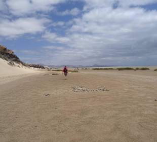 Landseite Richtung Costa Calma