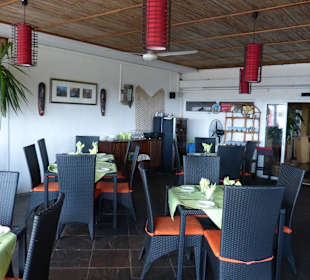 Restaurant hinterer Bereich