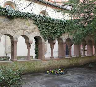 Im Lusamgärtlein in Würzburg