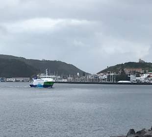 Jachthafen von Horta bei Tag