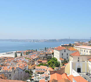 Panteão Nacional - Panorama von der Dachterrasse