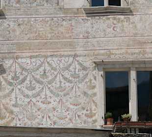 In Trient bei der Casa Balduini 