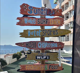 Strandpromenade San Antonio/San Antoni de Portmany