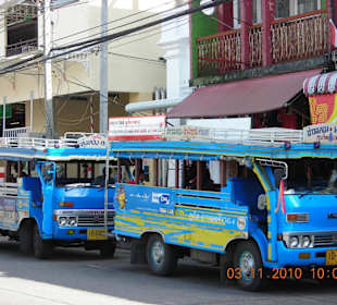 Bushaltestelle in Phuket