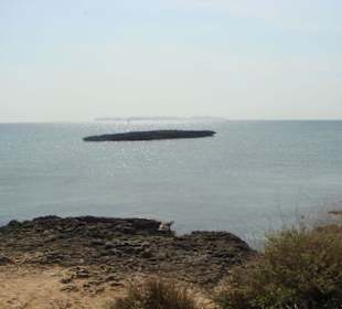 Weg zum Strand von ES CARBÓ 