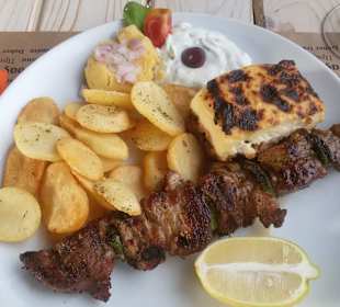 Griechischer Menüteller