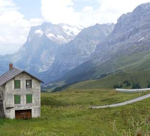 Blick auf die kleine Scheidegg