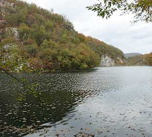 Bei den Plitvicer Seen