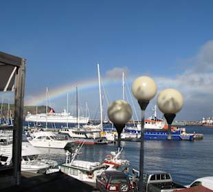 Daphne vor den Azoren 