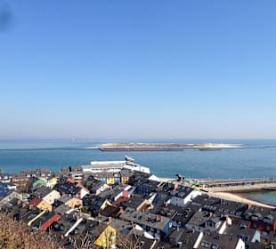 Die Düne im Hintergrund