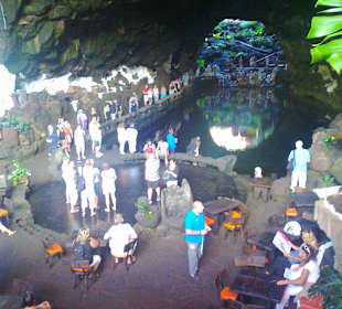 Jameos de l'agua a Lanzarote