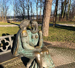 Allee der Verliebten und Rosenallee