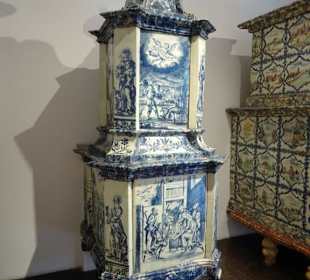 Wertvolle Öfen im Stadtmuseum Bozen