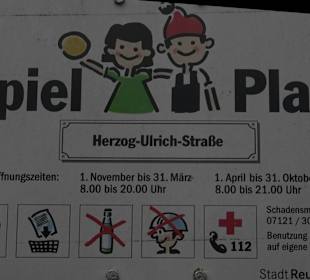 Spielplatz Herzog-Ulrich-Straße Reicheneck