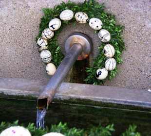 Osterbrunnen Großgeschaidt Auslauf