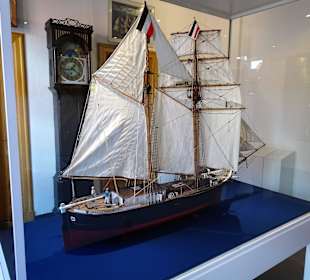 Schiffsmodelle im Sielhafenmuseum