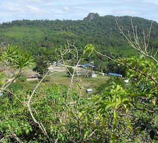 Blick von der Aussichts Plattform Ugong Rock